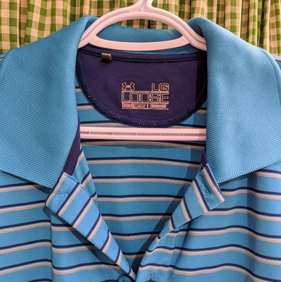 Under Armour Men's L Golf Shirt - Picture 3 of 5